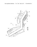 METHODS OF TRANSLATING HOSPITAL CHAIR BEDS WITH ARTICULATING FOOT SECTIONS diagram and image