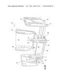 METHODS OF TRANSLATING HOSPITAL CHAIR BEDS WITH ARTICULATING FOOT SECTIONS diagram and image