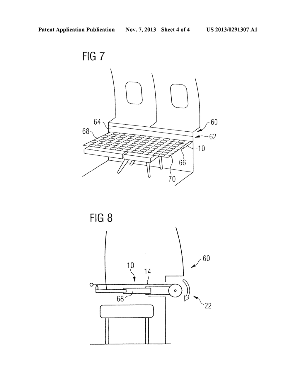 DEVICE FOR LYING OR SITTING ON - diagram, schematic, and image 05