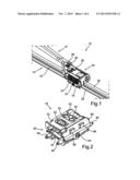 Wiper Blade Arrangement and Connecting Arrangement Having a Wiper Blade     Arrangement and a Wiper Arm diagram and image