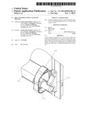 ROLL UP DOOR HANDLE LATCH AND BRACKET diagram and image