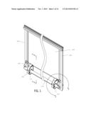 ROLL UP DOOR HANDLE LATCH AND BRACKET diagram and image