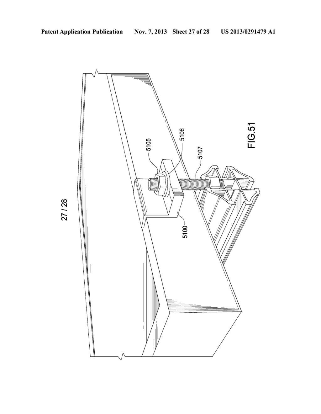 Adjustable roof mounting system - diagram, schematic, and image 28