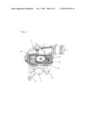 EXHAUST-GAS TURBOCHARGER HAVING A COMPRESSOR HOUSING WITH AN INTEGRATED     WASTEGATE ACTUATOR diagram and image