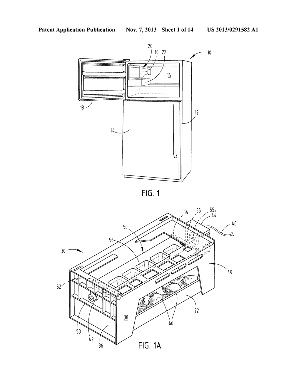 HEATER-LESS ICE MAKER ASSEMBLY WITH A TWISTABLE TRAY - diagram, schematic, and image 02