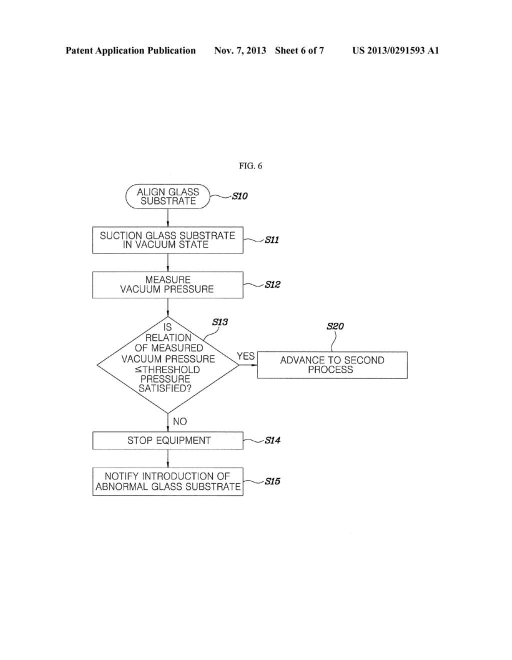 GLASS SUBSTRATE LASER CUTTING DEVICE WITH REAL-TIME BREAKING DETECTING     FUNCTION AND GLASS SUBSTRATE BREAKAGE DETECTING METHOD THEREOF - diagram, schematic, and image 07