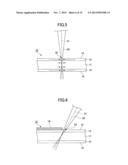 METHOD OF CUTTING STRENGTHENED GLASS PLATE diagram and image