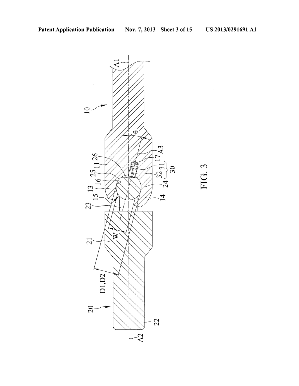 Pivoting Assembly for Hand Tool - diagram, schematic, and image 04