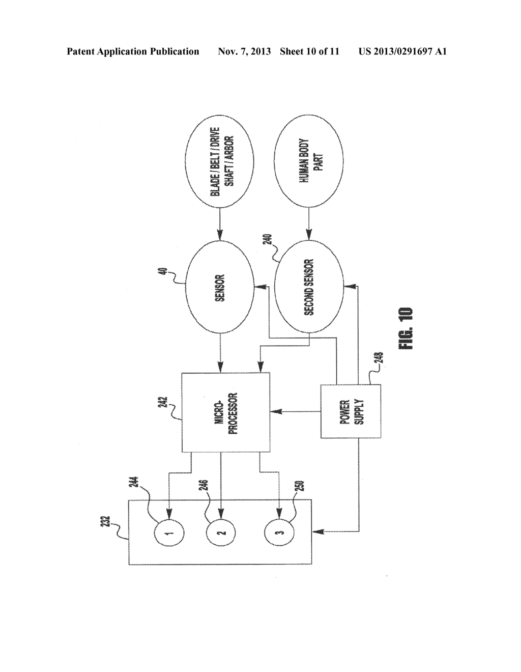 SAFETY DEVICES FOR SAWS - diagram, schematic, and image 11