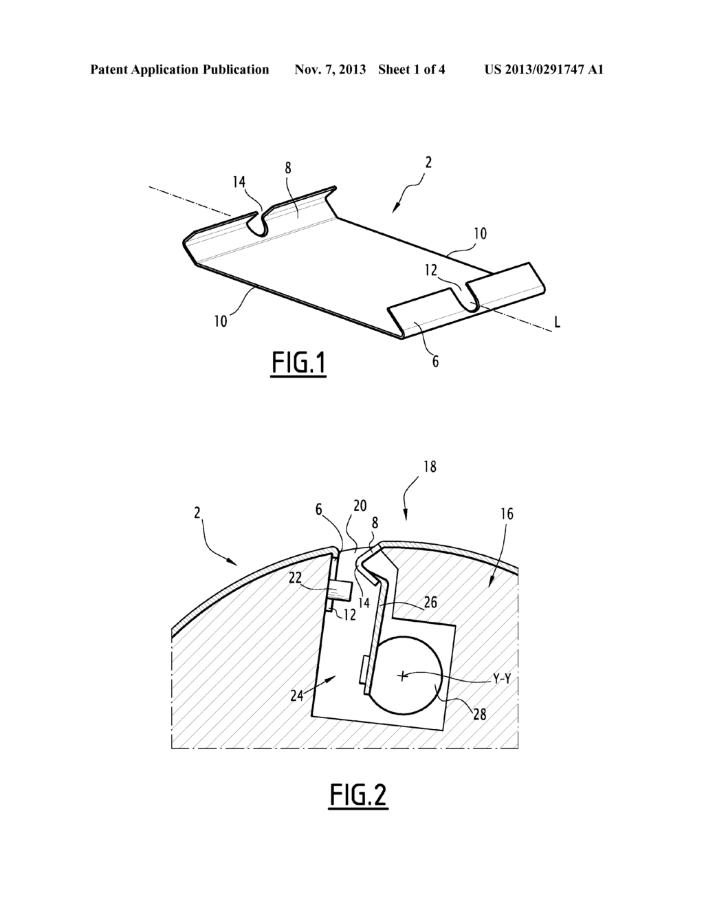 Device for loading printing plates on a plate cylinder of a rotary offset     press - diagram, schematic, and image 02