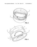 Multi-Compartment Pet Water Bowl diagram and image