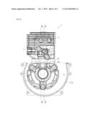 STRATIFIED SCAVENGING TWO-STROKE ENGINE diagram and image