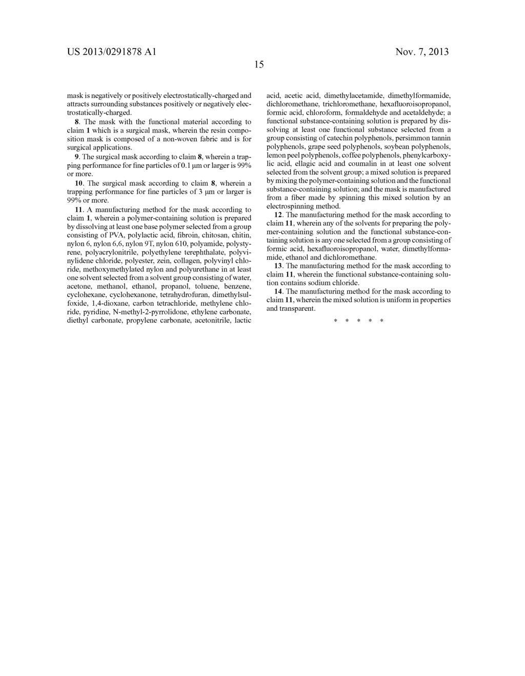 MEDICAL MASK WITH A FUNCTIONAL MATERIAL - diagram, schematic, and image 35