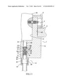 INSTALLATION STRUCTURE OF COUNTERTOP FAUCET diagram and image