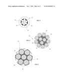 TIRE, THE CARCASS REINFORCEMENT OF WHICH IS REINFORCED WITH A LAYER OF     REINFORCING ELEMENTS IN THE BEAD REGION diagram and image