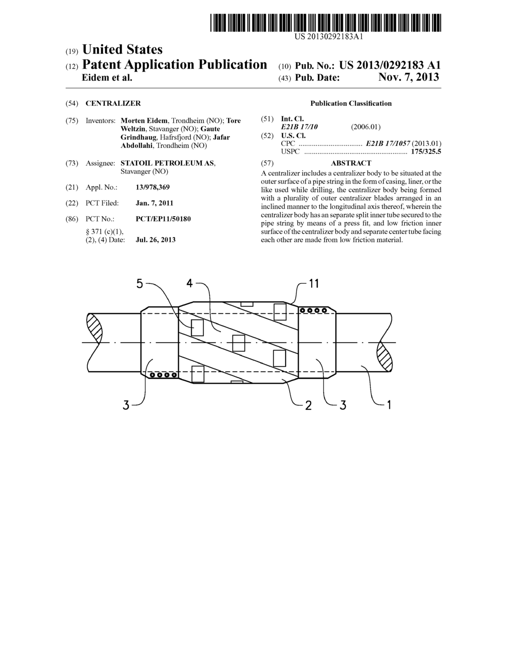 CENTRALIZER - diagram, schematic, and image 01