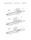 MANUAL WHEEL CHOCKS WITH ENHANCED BRACING UPON DEPLOYMENT diagram and image