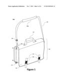 COMBINATION BACKPACK AND OVER-THE-SHOULDER BAG diagram and image