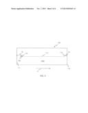 METHODS FOR SCRIBING AND SEPARATING STRENGTHENED GLASS SUBSTRATES diagram and image