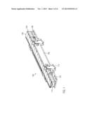 OPTICAL MODULE AND OPTICAL UNIT FOR A LIGHT CURTAIN, AND FABRICATION     METHOD diagram and image