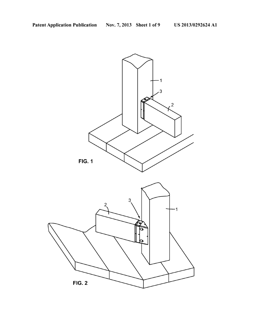 APPARATUS AND METHOD FOR CONNECTING A RAIL OR STRUCTURAL MEMBER TO A POST     OR OTHER STRUCTURE - diagram, schematic, and image 02