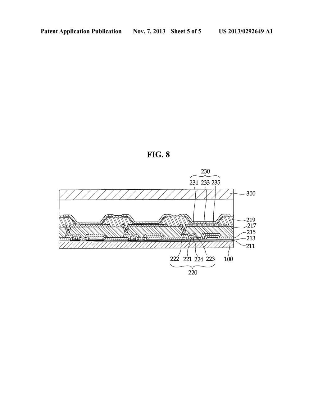 ORGANIC LIGHT EMITTING DISPLAY DEVICE WITH IMPROVED SEALING PROPERTY - diagram, schematic, and image 06