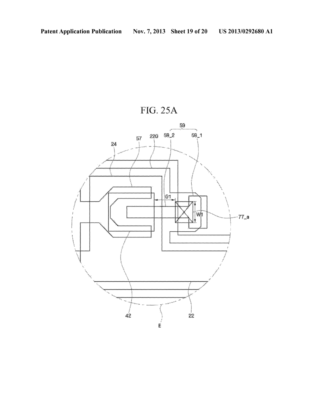 TFT SUBSTRATE INCLUDING A DATA INSULATING LAYER WITH CONTACT HOLE     OVERLAPPING CHANNEL REGION - diagram, schematic, and image 20