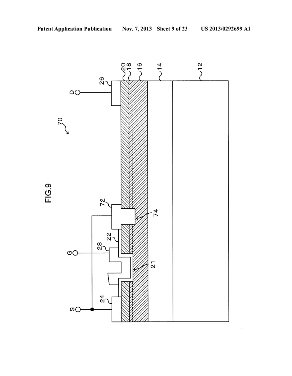 NITRIDE SEMICONDUCTOR DEVICE - diagram, schematic, and image 10