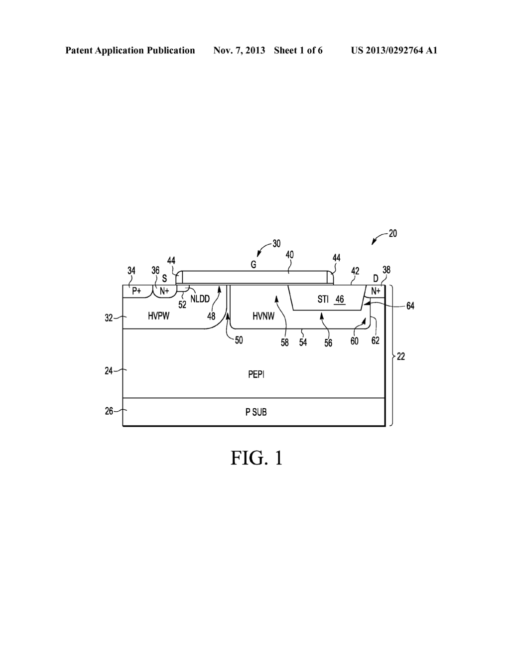 Semiconductor Device with Drain-End Drift Diminution - diagram, schematic, and image 02