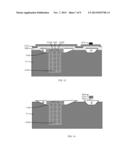 DUAL CONTACT TRENCH RESISTOR AND CAPACITOR IN SHALLOW TRENCH ISOLATION     (STI) AND METHODS OF MANUFACTURE diagram and image