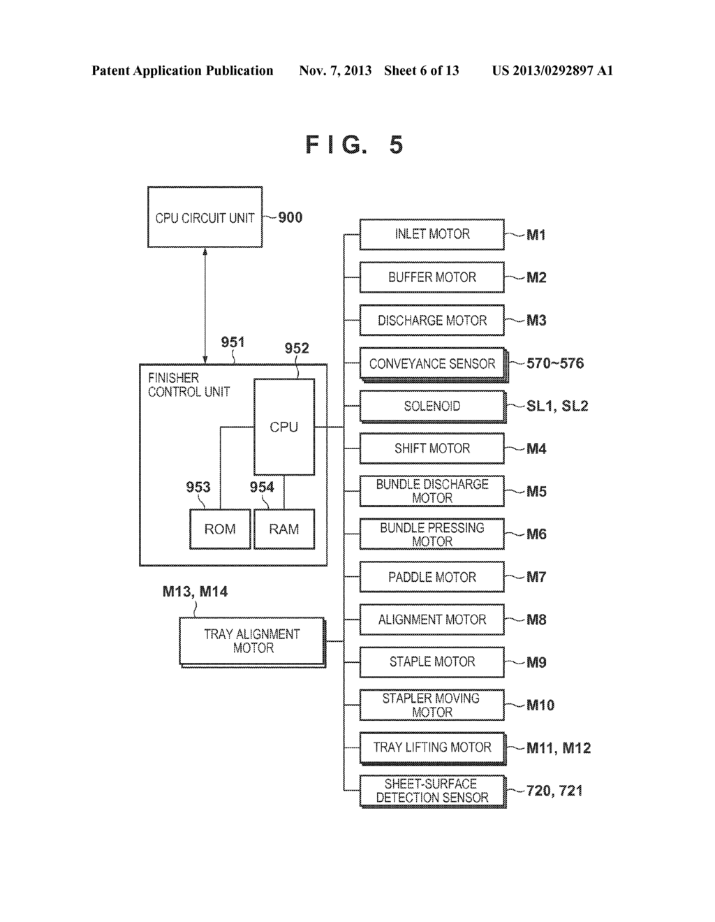 SHEET DISCHARGE CONTROL BY SHEET CONVEYING APPARATUS - diagram, schematic, and image 07