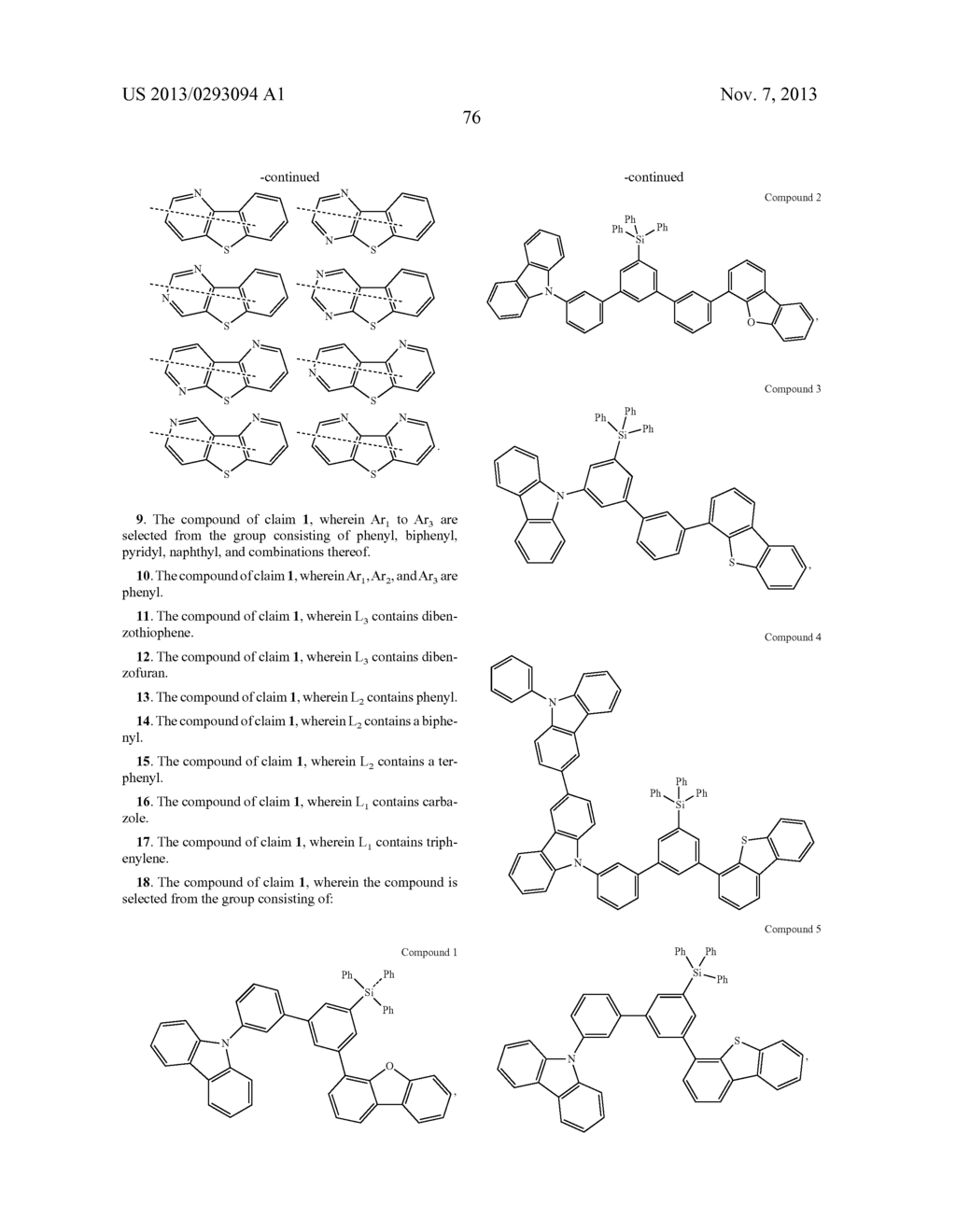 Asymmetric Hosts With Triaryl Silane Side Chains - diagram, schematic, and image 81