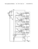 Circuit arrangement for operating at least a first and a second cascade of     LEDs diagram and image