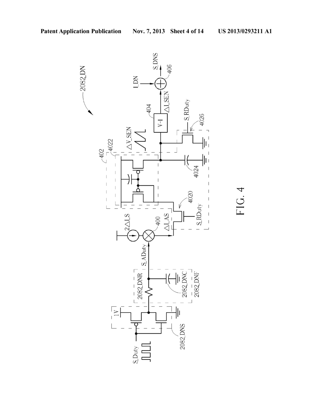 Method and Apparatus for All Duty Current Sensing in Current Mode     Converter - diagram, schematic, and image 05