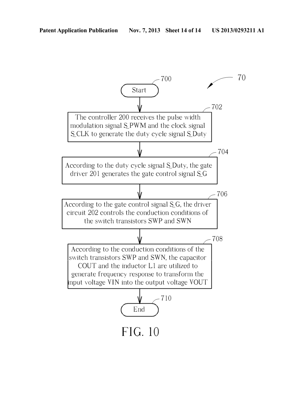 Method and Apparatus for All Duty Current Sensing in Current Mode     Converter - diagram, schematic, and image 15