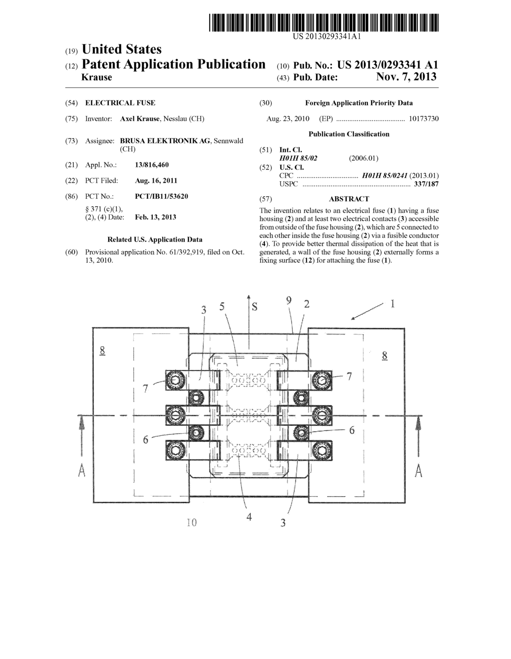 ELECTRICAL FUSE - diagram, schematic, and image 01