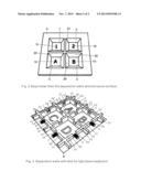 Separation walls on keypads diagram and image