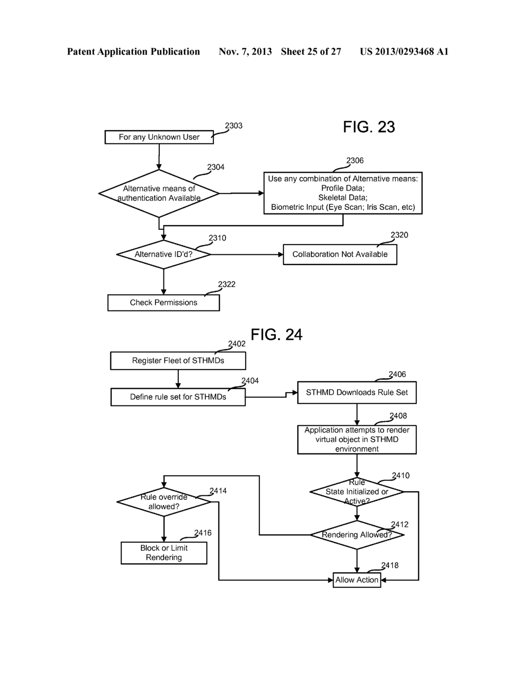 COLLABORATION ENVIRONMENT USING SEE THROUGH DISPLAYS - diagram, schematic, and image 26