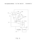 OPTICAL TOUCH SYSTEM WITH DISPLAY SCREEN diagram and image