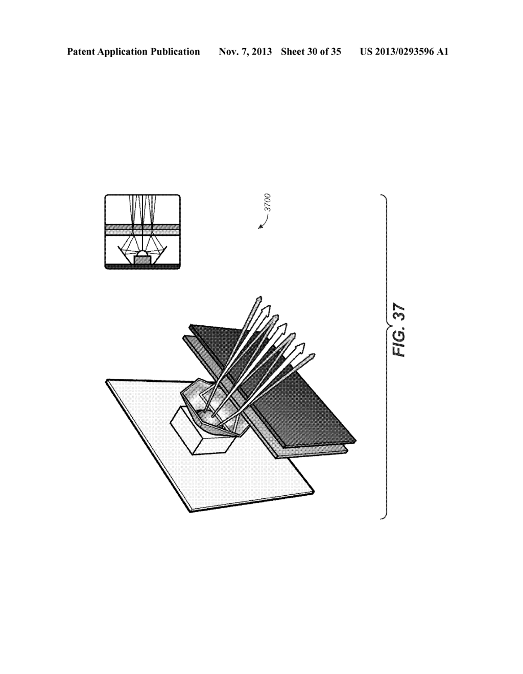 High Dynamic Range Display Using LED Backlighting, Stacked Optical Films,     and LCD Drive Signals Based on a Low Resolution Light Field Simulation - diagram, schematic, and image 31