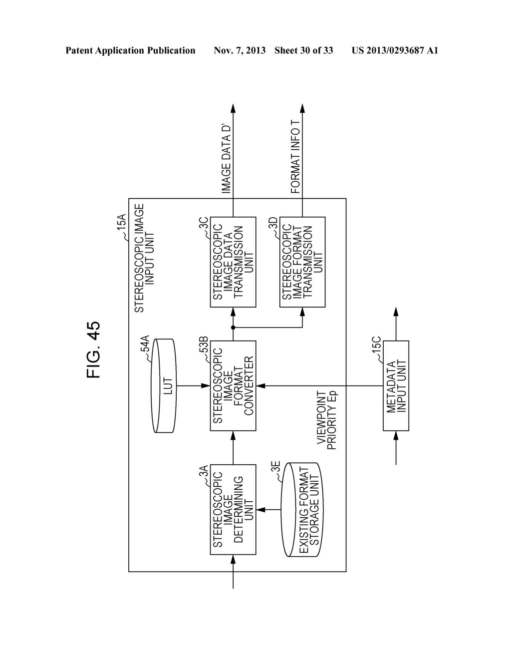 STEREOSCOPIC IMAGE PROCESSING APPARATUS, STEREOSCOPIC IMAGE PROCESSING     METHOD, AND PROGRAM - diagram, schematic, and image 31