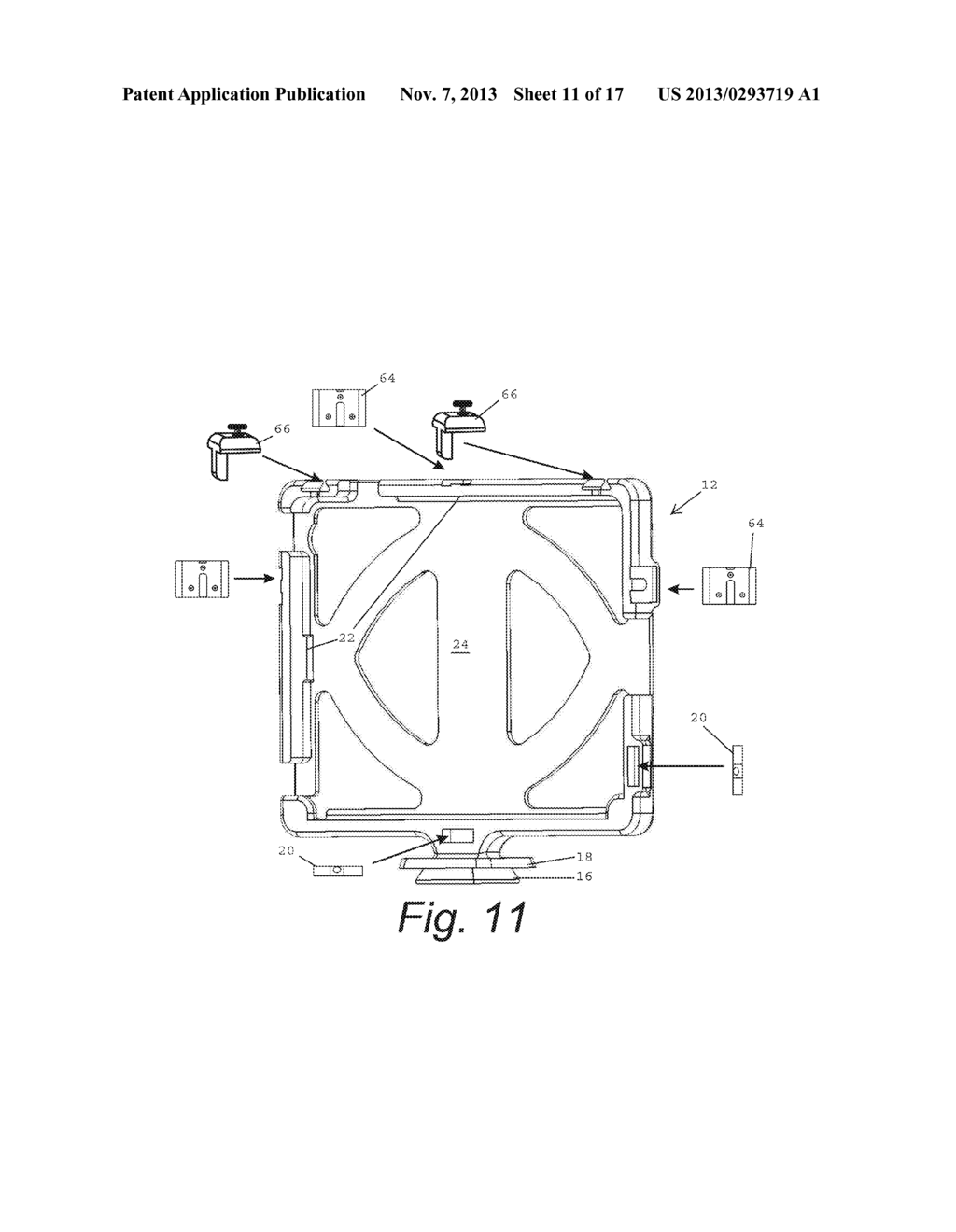 TABLET COMPUTER STABILIZATION SYSTEM AND METHOD - diagram, schematic, and image 12