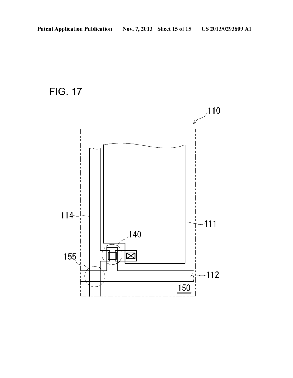 ARRAY SUBSTRATE FOR LIQUID CRYSTAL PANEL, AND LIQUID CRYSTAL PANEL - diagram, schematic, and image 16