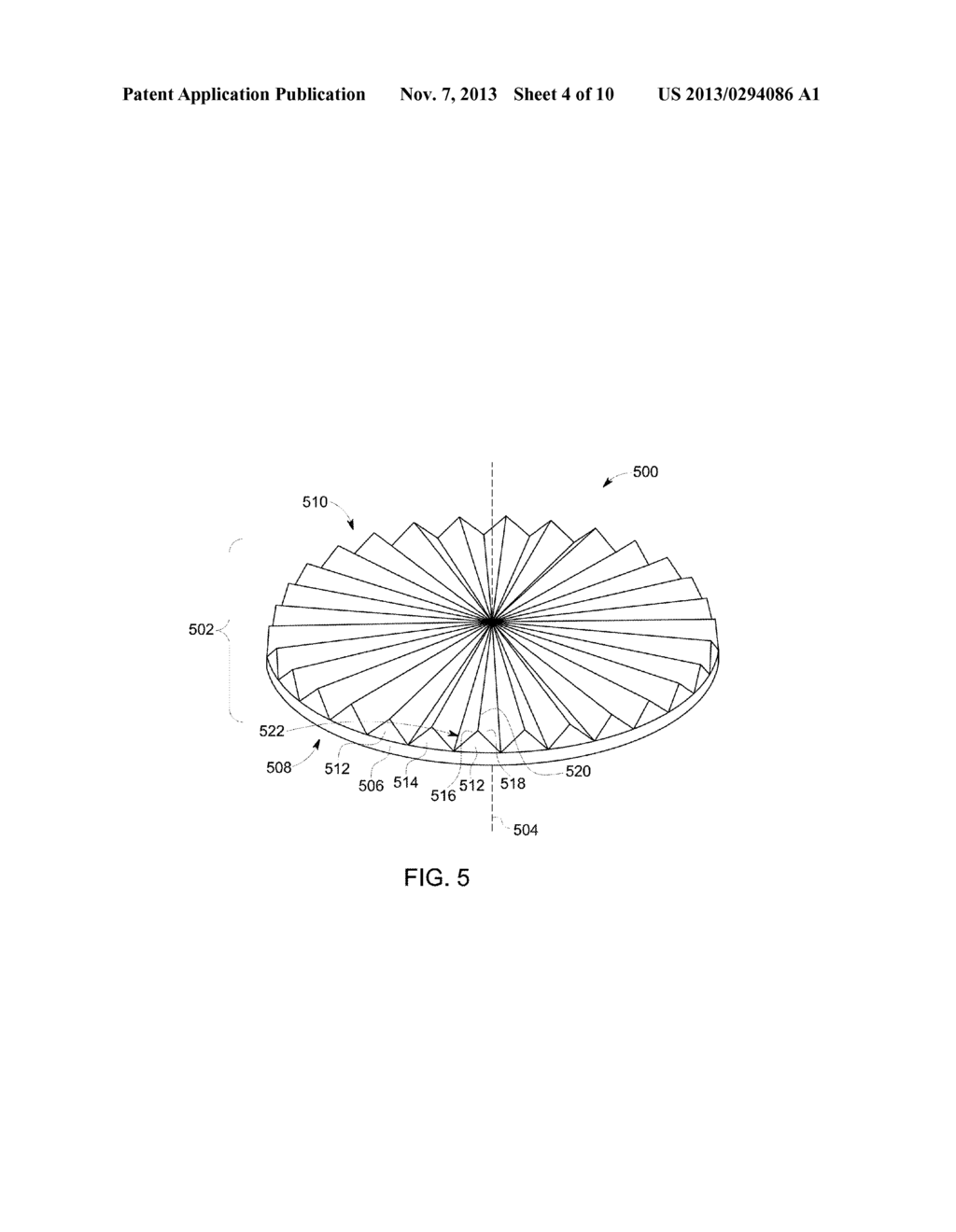 REFLECTOR AND LAMP COMPRISED THEREOF - diagram, schematic, and image 05