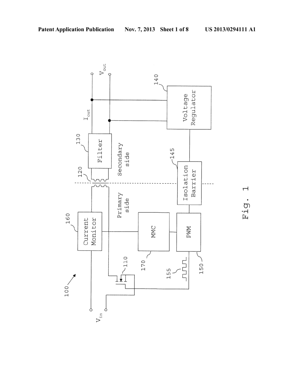 OVERLOAD DETECTION IN A SWITCHED MODE POWER SUPPLY - diagram, schematic, and image 02