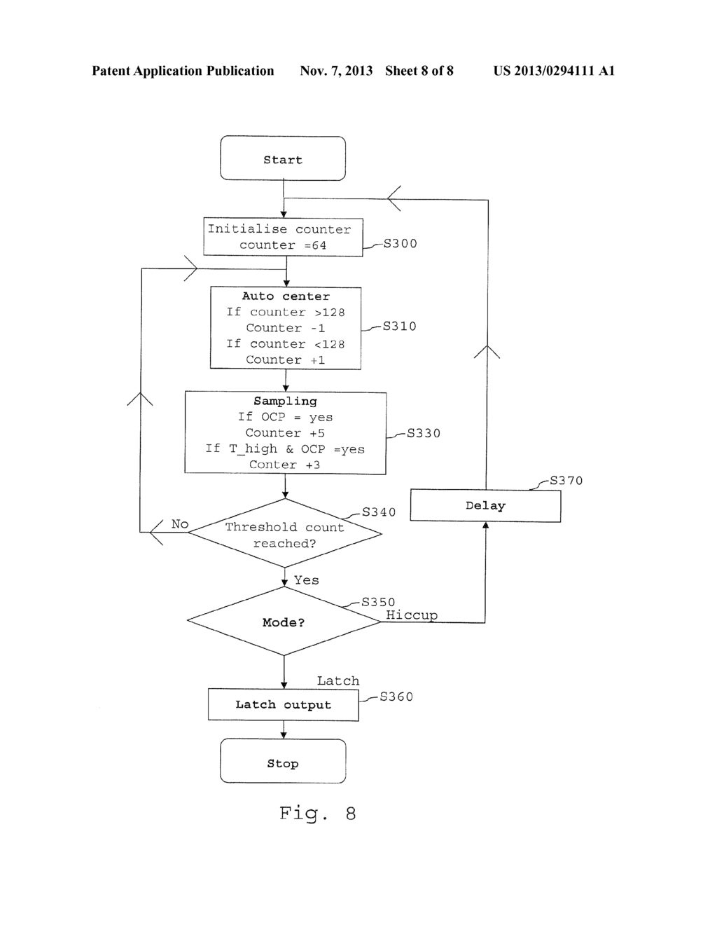 OVERLOAD DETECTION IN A SWITCHED MODE POWER SUPPLY - diagram, schematic, and image 09