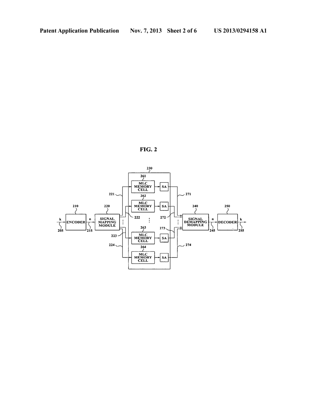 MULTI-LEVEL CELL MEMORY DEVICES AND METHODS OF STORING DATA IN AND READING     DATA FROM THE MEMORY DEVICES - diagram, schematic, and image 03