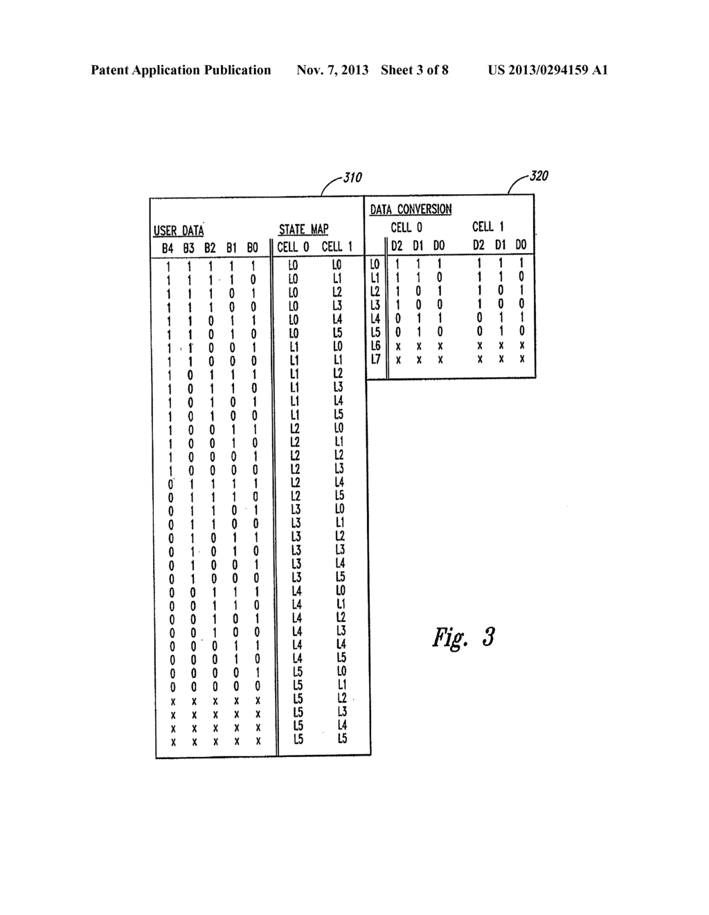 DATA PATH FOR MULTI-LEVEL CELL MEMORY, METHODS FOR STORING AND METHODS FOR     UTILIZING A MEMORY ARRAY - diagram, schematic, and image 04