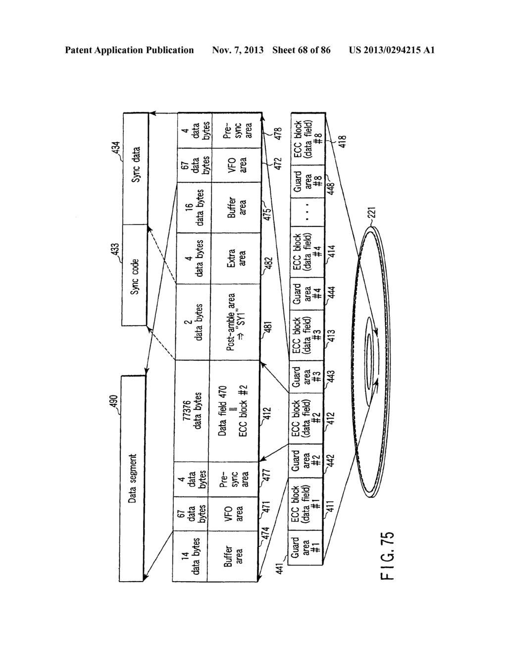 INFORMATION STORAGE MEDIUM, REPRODUCING METHOD, AND RECORDING METHOD - diagram, schematic, and image 69