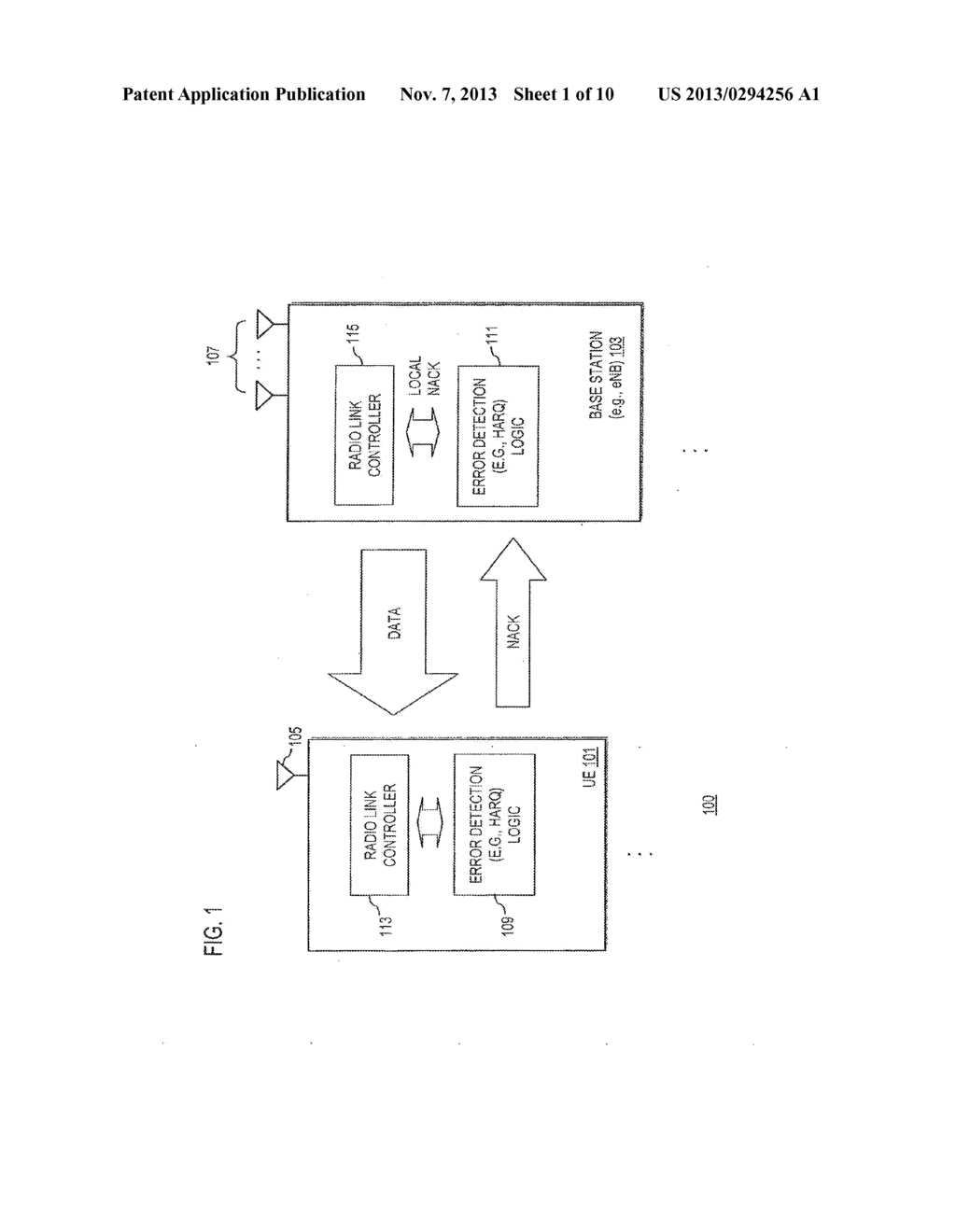 METHOD AND APPARATUS FOR PROVIDING ERROR DETECTION IN COORDINATION WITH A     RADIO LINK LAYER - diagram, schematic, and image 02